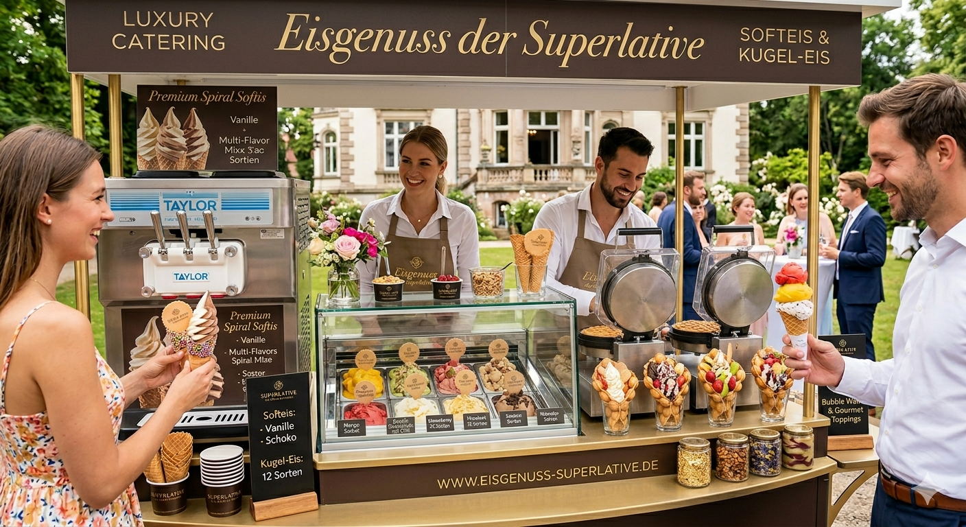 Softeis Eismaschine Event